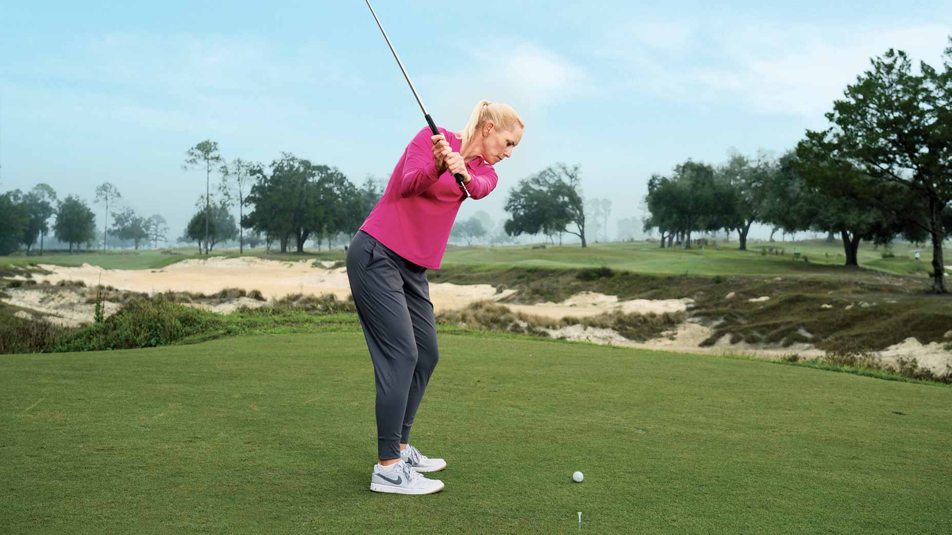 Keep your club in flight and hit better irons with this simple drill Keep your club in flight and hit better irons with this simple drill