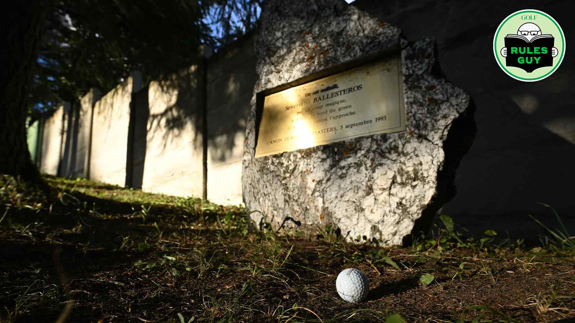 Rules Guy: Can you take free relief from a man-made object in the rough? Rules Guy: Can you take free relief from a man-made object in the rough?