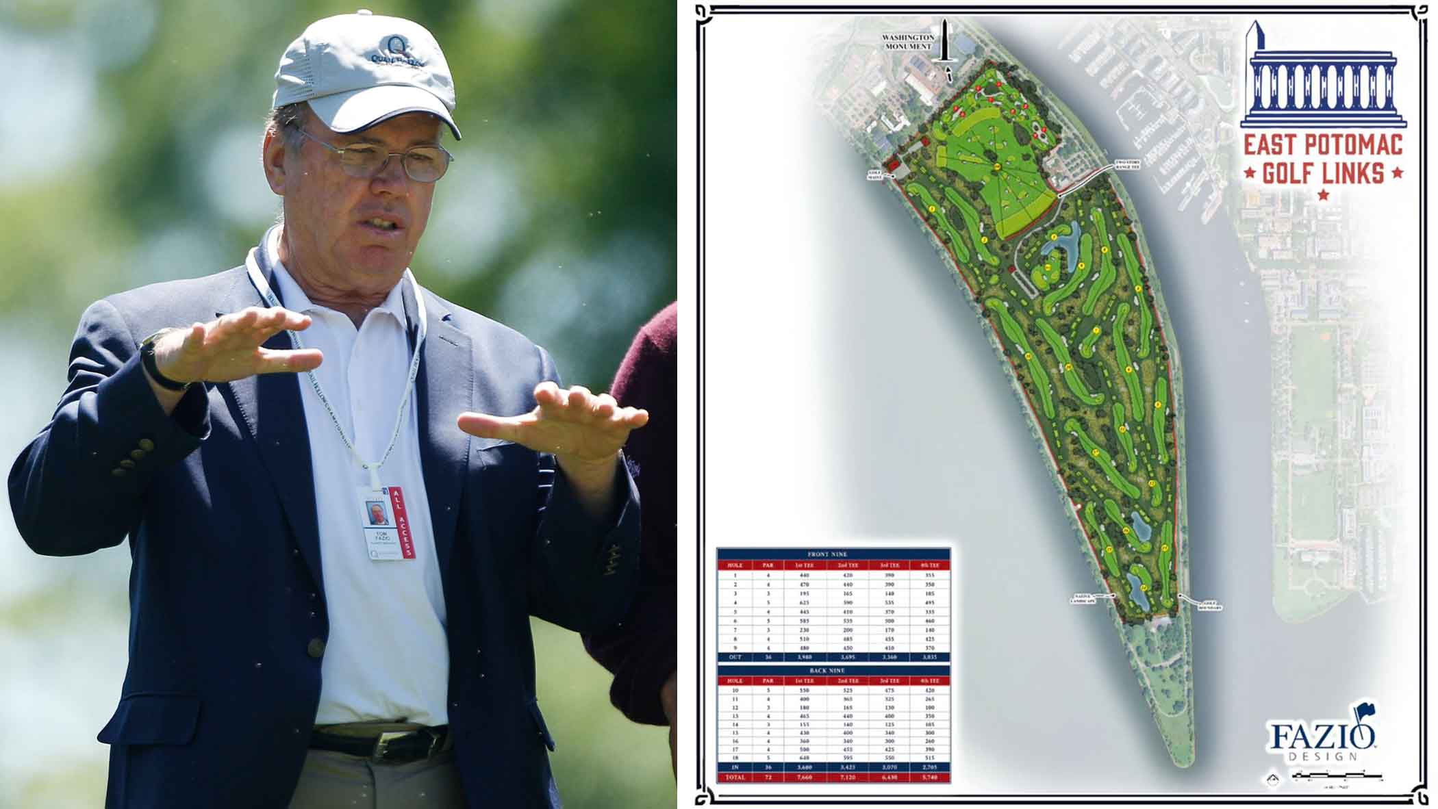 tom fazio and the plan for east potomac golf links