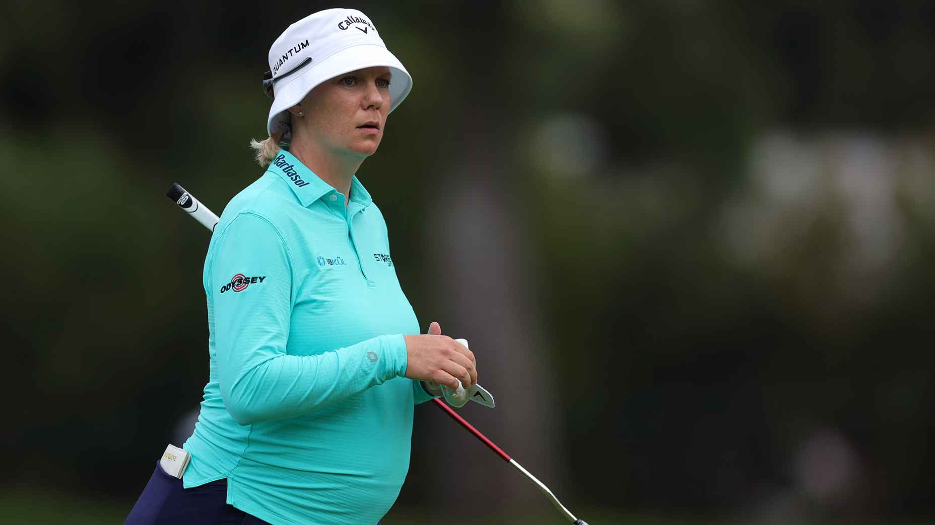 She is 7 months pregnant – and playing the US Women's Open She is 7 months pregnant – and playing the US Women's Open