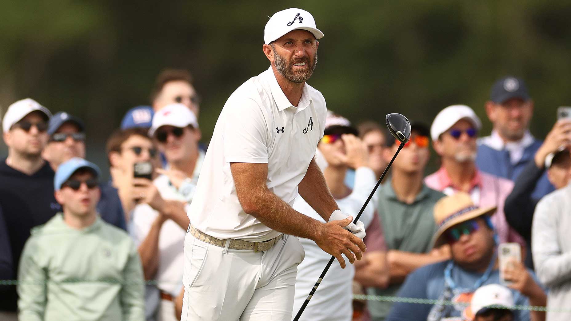 Dustin Johnson’s disastrous Friday wasn’t what it looked like
