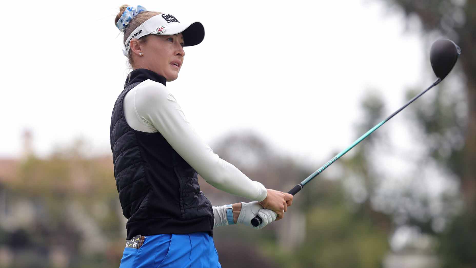 Nelly Korda rides sister's swing tip into U.S. Women's Open contention