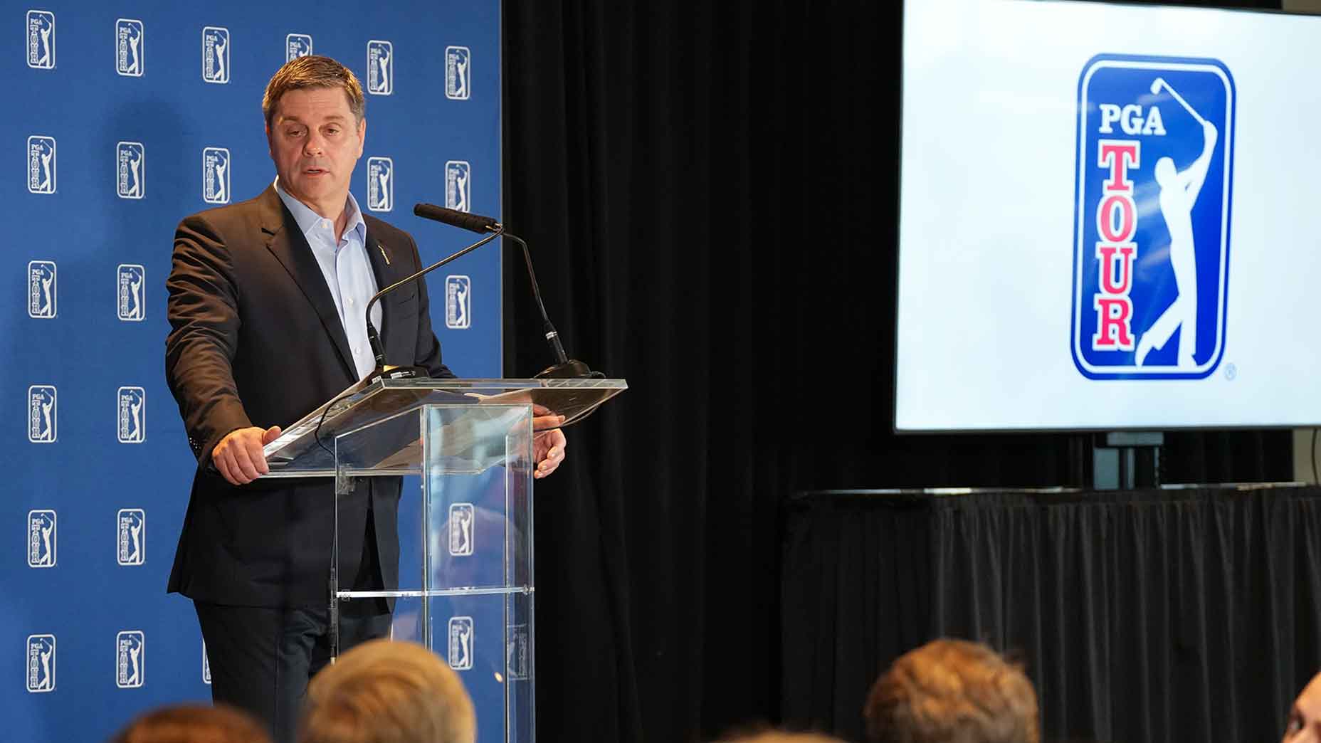Brian Rolapp pga tour announcement