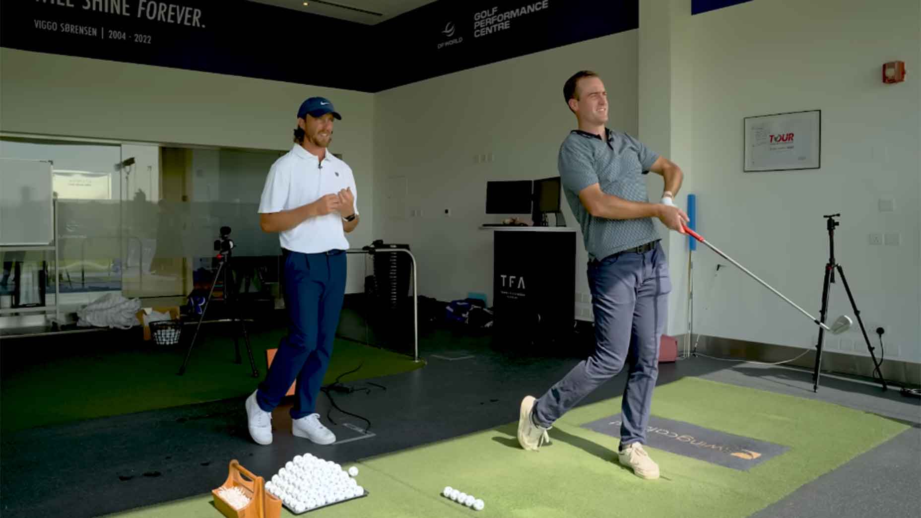 Tommy Fleetwood Pros TEaching Joes