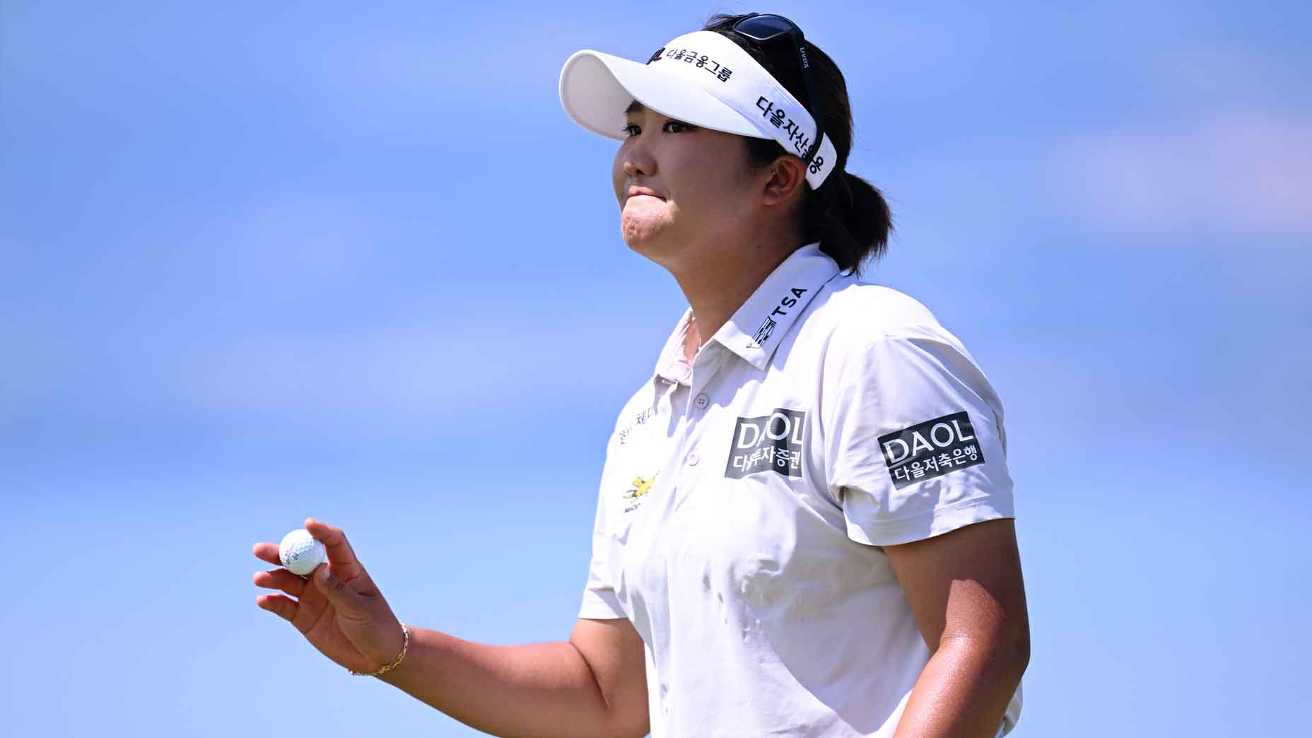 Haeran Ryu made a big record for Evian and he didn't know it until the end of the round Haeran Ryu made a big record for Evian and he didn't know it until the end of the round