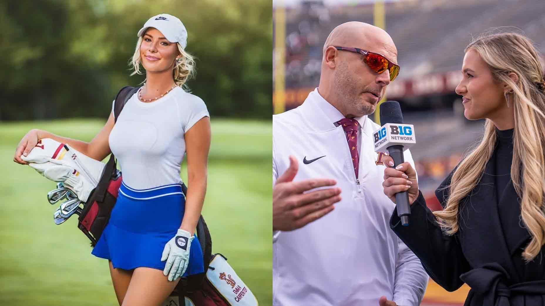 From All-American to broadcaster, Emma Carpenter shares journey into sports media From All-American to broadcaster, Emma Carpenter shares journey into sports media