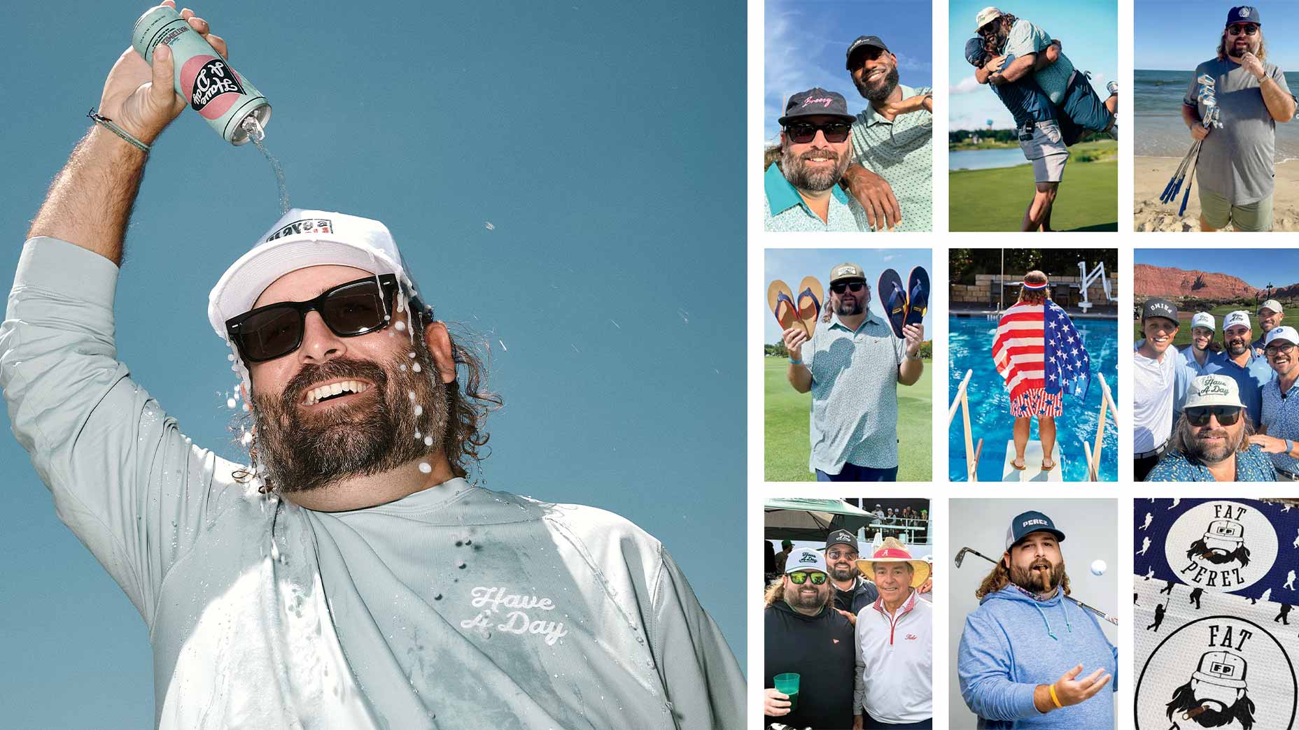 How Fat Perez and online creators are cashing in on golf's digital boom