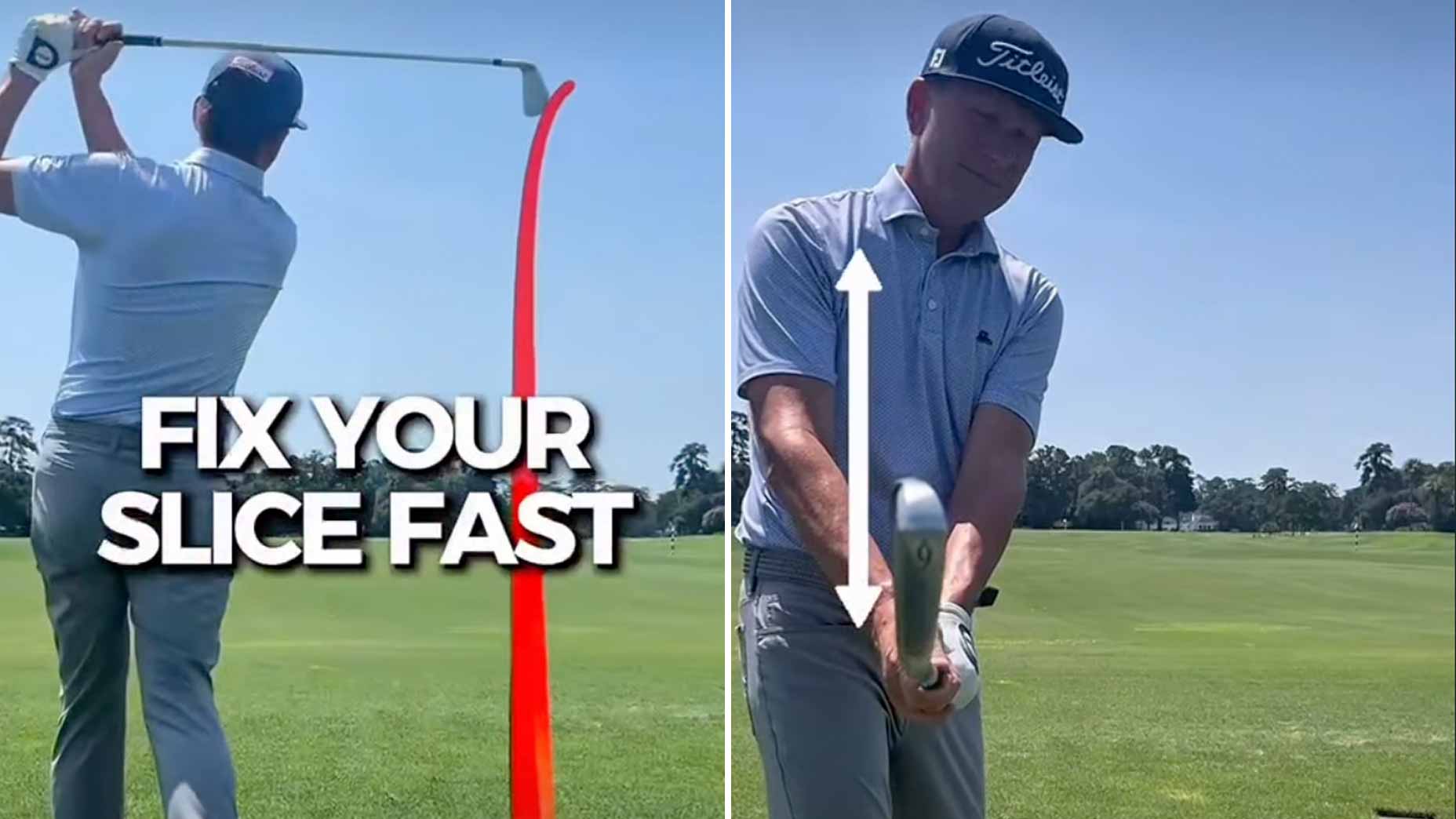 Do you slice the golf ball? This subtle backswing mistake could be why Do you slice the golf ball? This subtle backswing mistake could be why