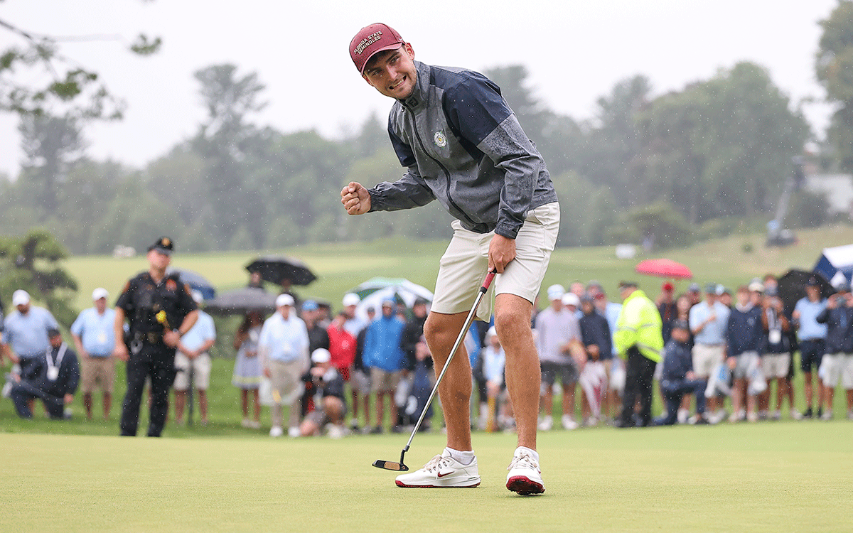 Jack Whaley’s U.S. Amateur win, in demanding conditions, was unsurprising