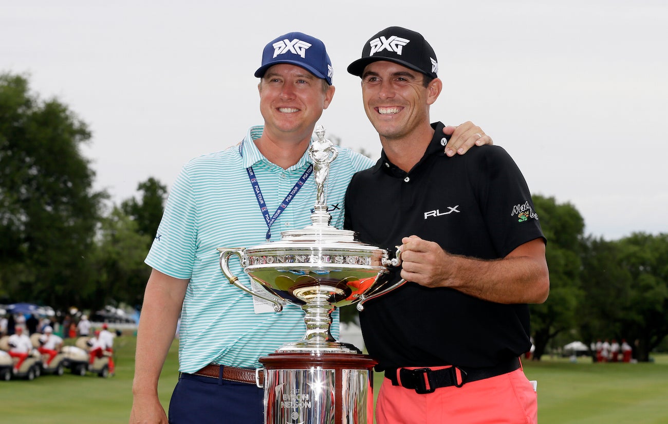 Billy Horschel's caddie predicted Byron Nelson victory