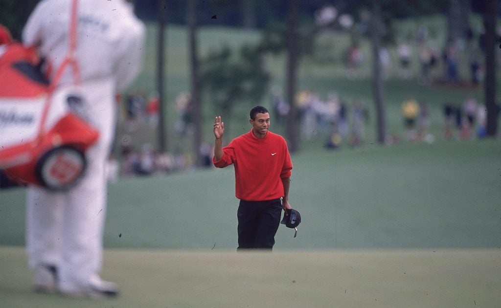 Tiger Woods was the youngest player to win the Masters at age 21.