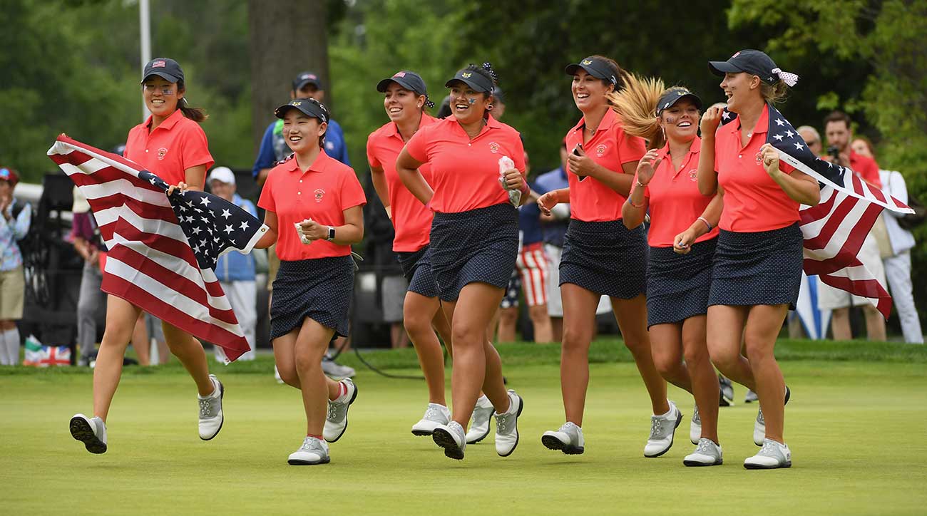 U.S. Curtis Cup team caps rout of GB&I with perfect Sunday performance