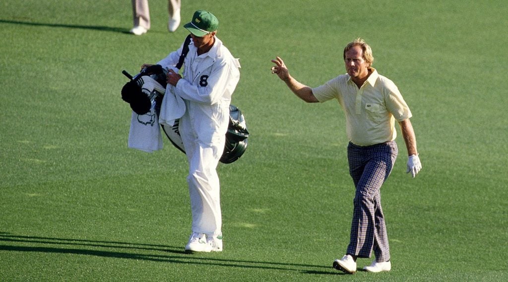 At 46 years old, Jack Nicklaus is the oldest player to win the Masters after he won his sixth green jacket in 1986.