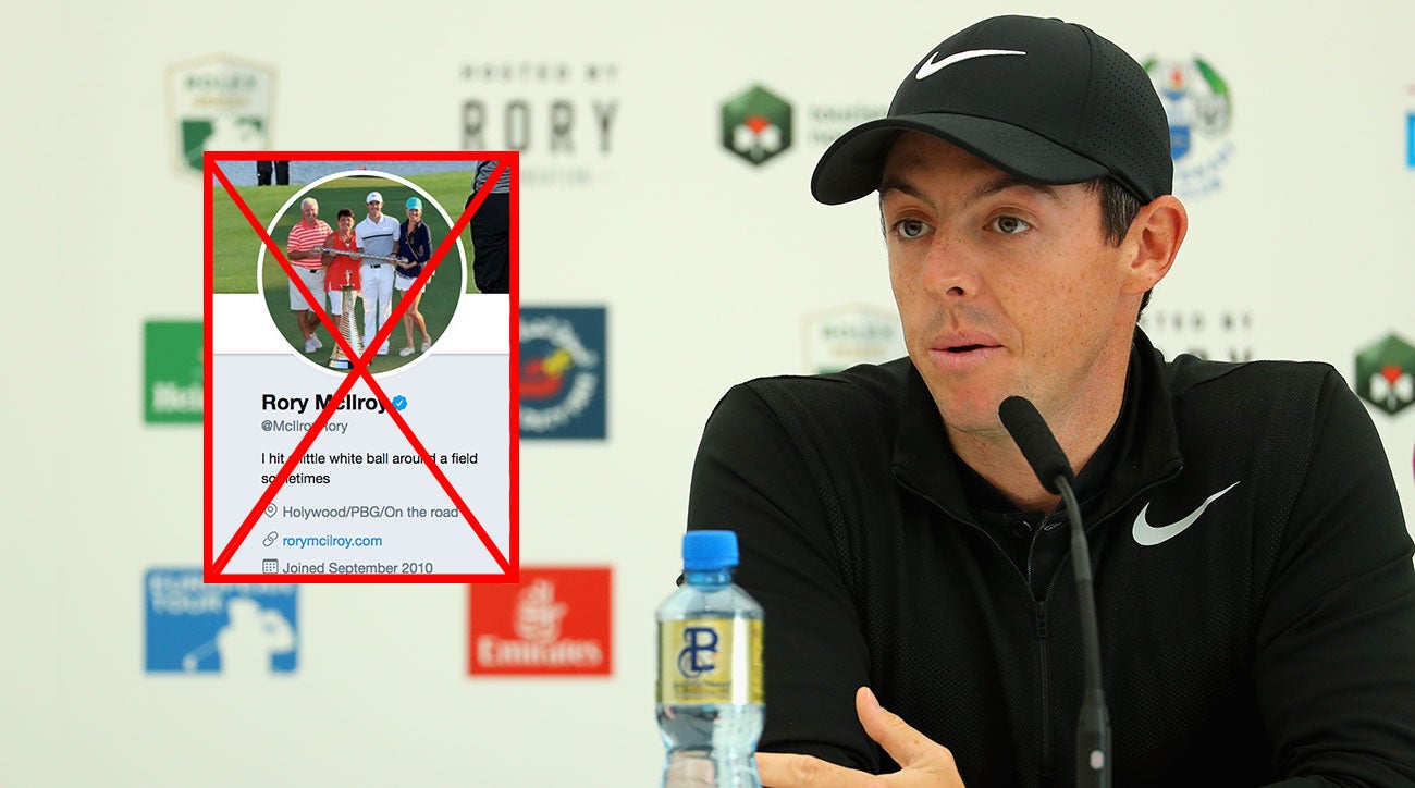 Rory McIlroy Taking Break From Social Media