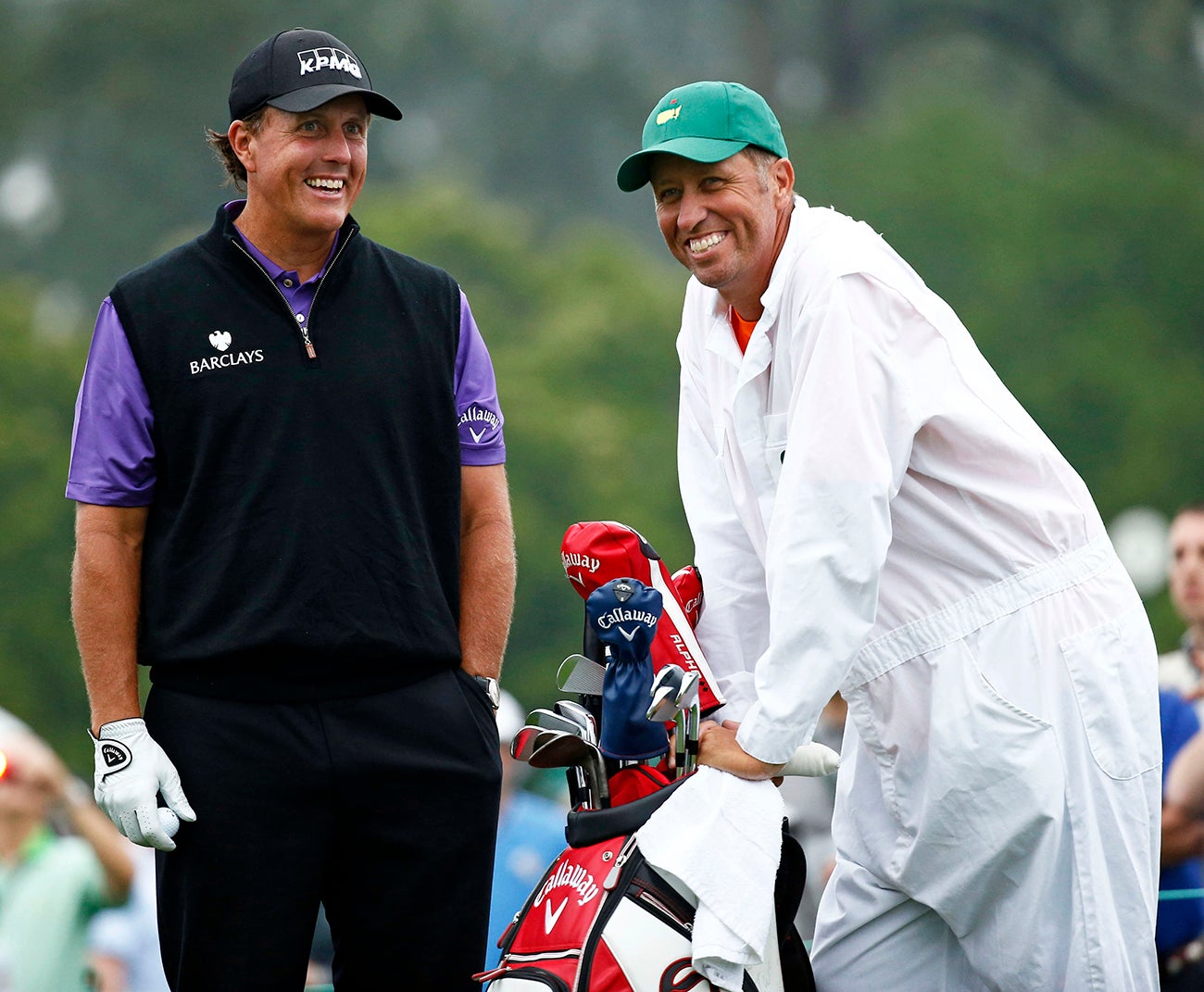 Phil Mickelson and Jim 'Bones' Mackay, the best of photos