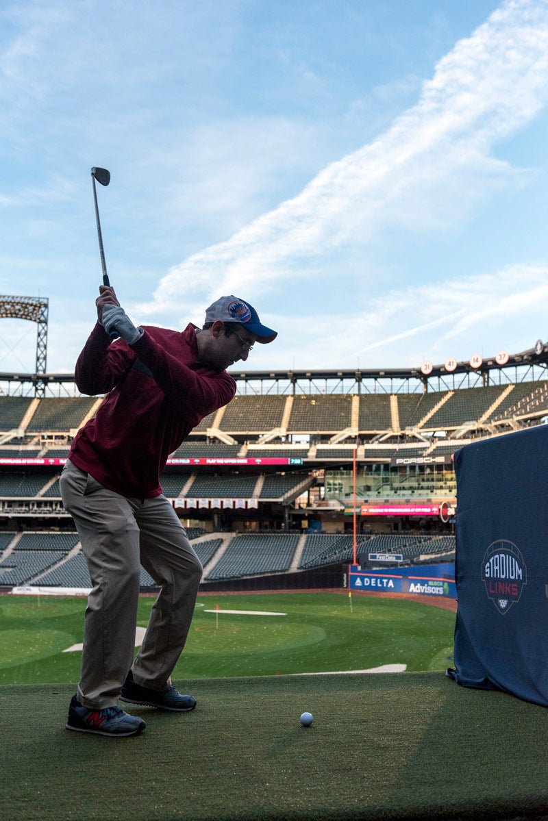 Stadiumlinks at Citi Field NYC golfers take on home of the Mets