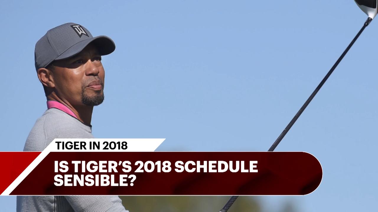 Tiger Woods' 2018 schedule discussed