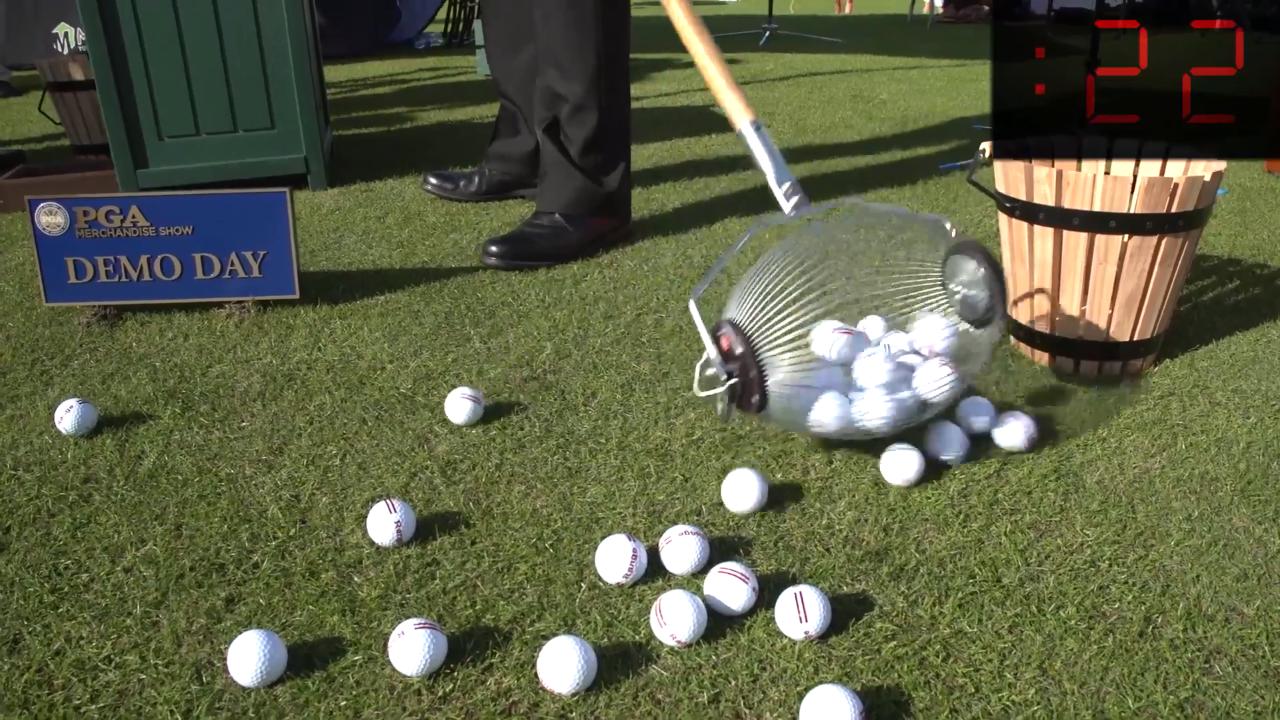 Par Aide Rolling Ball Picker Shop Clock