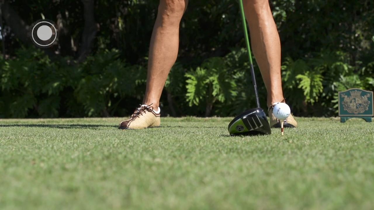 How high should I tee up my ball?